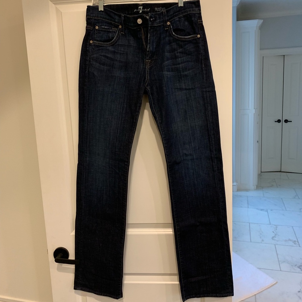 Men’s seven for all mankind 31” relaxed jeans